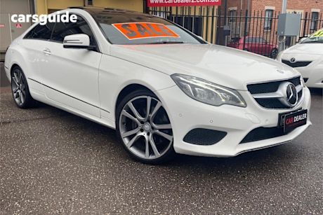 White 2013 Mercedes-Benz E250 Coupe