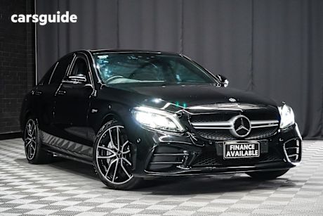 Black 2019 Mercedes-Benz C43 Sedan