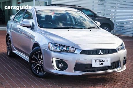 Silver 2017 Mitsubishi Lancer Sedan ES Sport