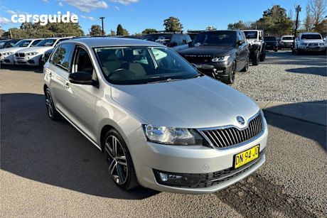 Silver 2015 Skoda Rapid Spaceback Wagon 92 TSI
