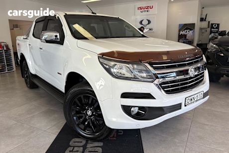 White 2018 Holden Colorado Crew Cab Pickup LTZ (4X4)