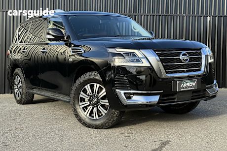 Black 2020 Nissan Patrol Wagon TI-L (4X4)