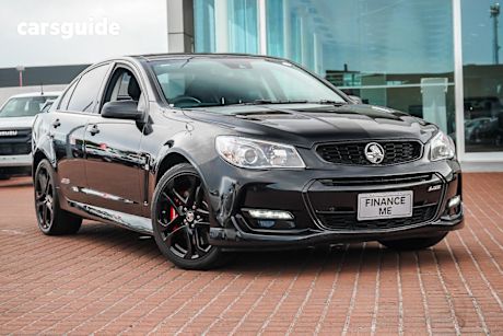 Black 2017 Holden Commodore Sedan SS-V Redline