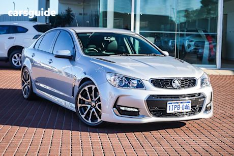 Silver 2017 Holden Commodore Sedan SS