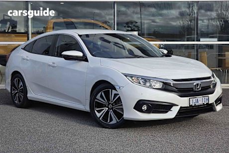 White 2016 Honda Civic Sedan VTI-L