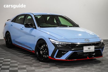 Blue 2024 Hyundai I30 Sedan N Premium With Sunroof