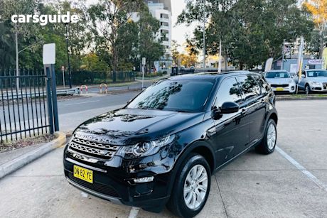 Black 2016 Land Rover Discovery Sport Wagon TD4 SE LC MY16