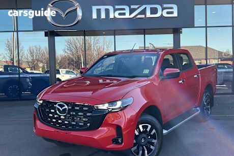 Red 2024 Mazda BT-50 Dual Cab Pick-up GT (4X4)