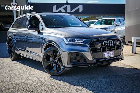 Grey 2022 Audi Q7 Wagon 55 Tfsi S Line Quattro Mhev