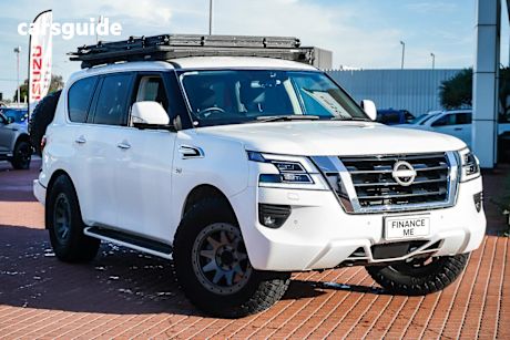 White 2023 Nissan Patrol Wagon TI (4X4)