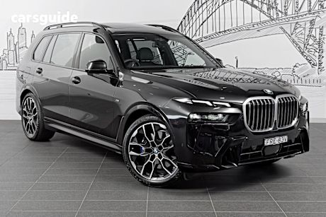 Black 2023 BMW X7 Wagon Xdrive40D M Sport Mhev