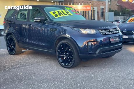 Blue 2019 Land Rover Discovery Wagon SD4 S (177KW)