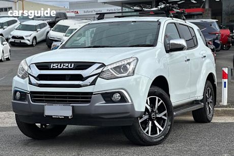 White 2019 Isuzu MU-X Wagon LS-U (4X4)