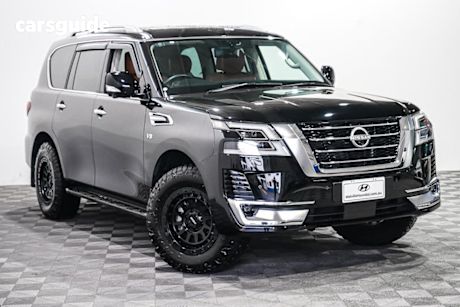Black 2023 Nissan Patrol Wagon TI-L (4X4)