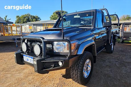 Grey 2021 Toyota Landcruiser 70 Series Cab Chassis GX