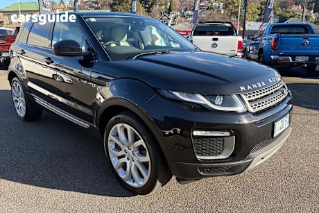 Black 2016 Land Rover Range Rover Evoque Wagon TD4 180 SE