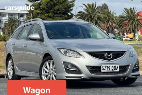 Silver 2011 Mazda 6 Wagon Classic
