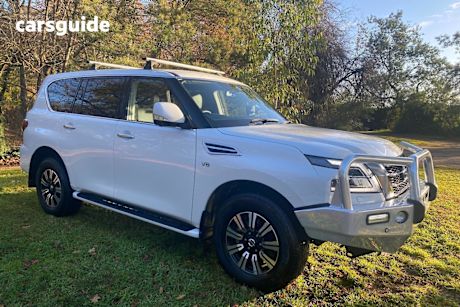 White 2019 Nissan Patrol Wagon TI (4X4)