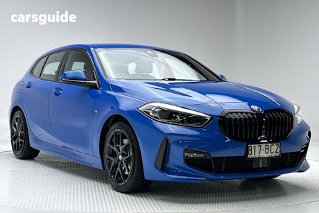 Blue 2020 BMW 118I Hatchback M Sport