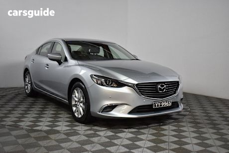Silver 2017 Mazda 6 Sedan Touring