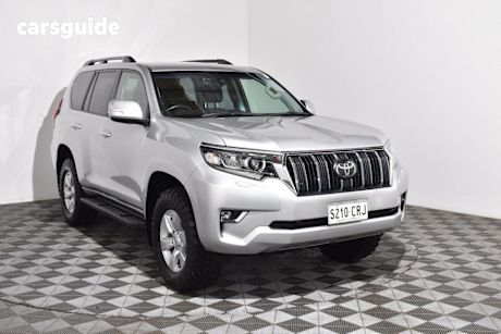 Silver 2018 Toyota Landcruiser Prado Wagon GXL (4X4)
