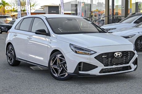 White 2024 Hyundai i30 Hatchback N Line Mhev