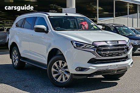 White 2024 Isuzu MU-X Wagon LS-U (4X4)