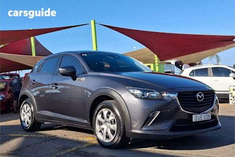 Grey 2017 Mazda CX-3 Wagon NEO (fwd)