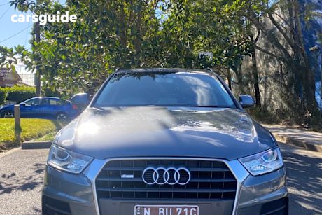 Grey 2016 Audi Q3 Wagon 1.4 Tfsi (110KW)