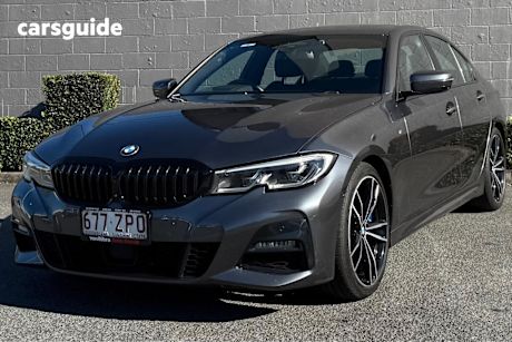 Grey 2020 BMW 330I Sedan M Sport