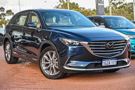 Blue 2020 Mazda CX-9 Wagon GT (fwd)