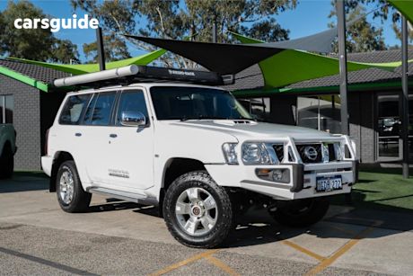 White 2013 Nissan Patrol Wagon ST (4X4)