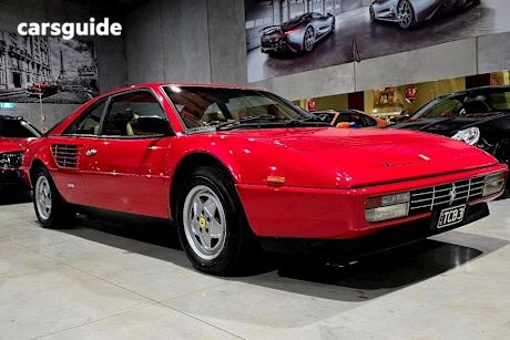 Red 1988 Ferrari Mondial Coupe 3.2