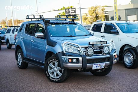 Blue 2014 Isuzu MU-X Wagon LS-T (4X4)