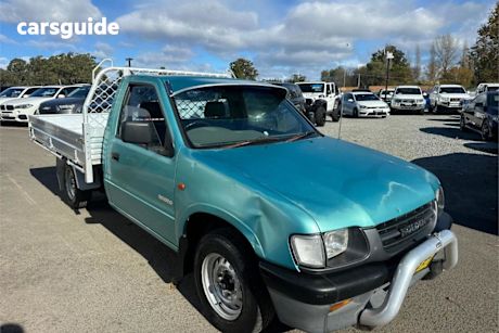 Green 1998 Holden Rodeo Cab Chassis DX