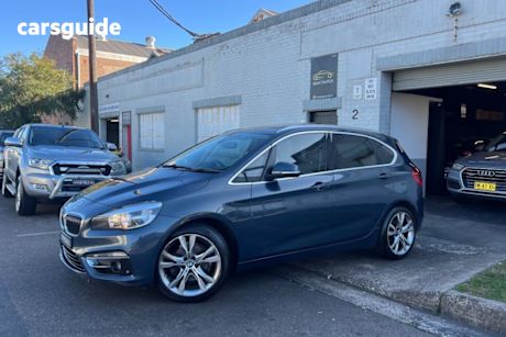 Grey 2015 BMW 2 Wagon 18d ACTIVE TOURER LUXURY LINE F45