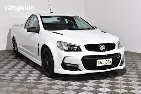 White 2017 Holden UTE Utility SS-V Redline