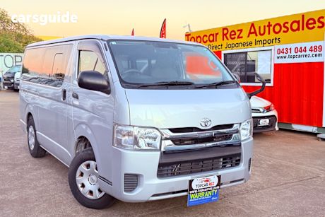 Silver 2018 Toyota HiAce Van Dx
