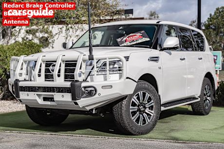 White 2021 Nissan Patrol Wagon TI (4X4)