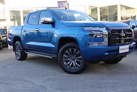 Blue 2024 Mitsubishi Triton Double Cab Pick Up GLS (4X4)