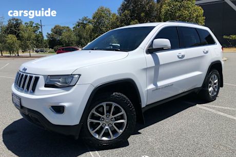 White 2014 Jeep Grand Cherokee Wagon WK Laredo Wagon 5dr Spts Auto 8sp 4x4 3.6i [MY15]