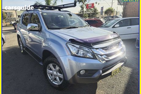 Blue 2015 Isuzu MU-X Wagon LS-T (4X4)