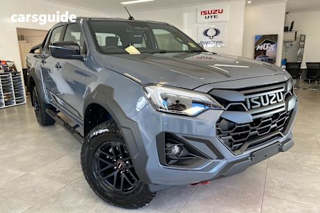Grey 2025 Isuzu D-MAX Crew Cab Utility Blade