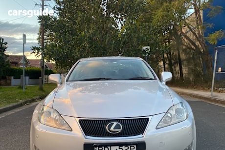 Silver 2007 Lexus IS250 Sedan Sports Luxury