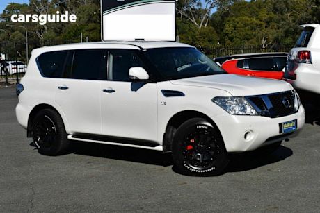 White 2017 Nissan Patrol Wagon TI (4X4)