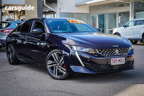 Blue 2021 Peugeot 508 Fastback GT