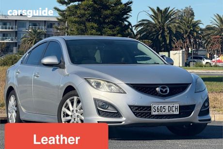 Silver 2012 Mazda 6 Sedan Touring