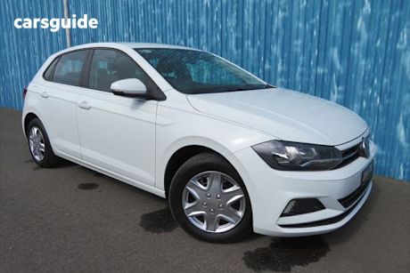 White 2019 Volkswagen Polo Hatchback 70 TSI Trendline