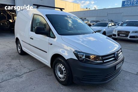 White 2017 Volkswagen Caddy Van TSI160 Runner
