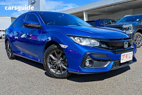 Blue 2019 Honda Civic Hatchback VTI-S